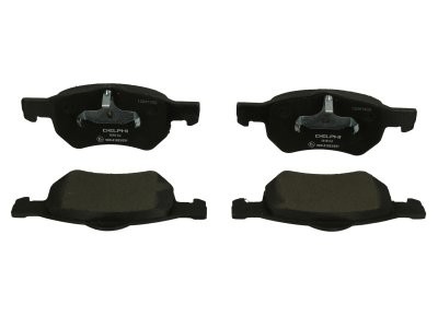 Set plăcuțe frână față, DELPHI , pentru: CHRYSLER RAM, VOYAGER III, VOYAGER IV; DODGE CARAVAN 2.4-3.8 01.95-07.09