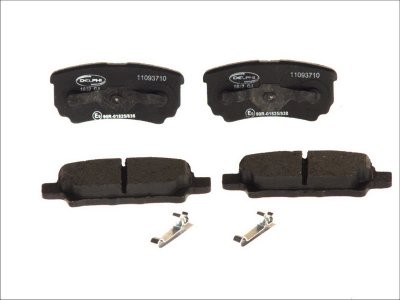 Set plăcuțe frână spate, DELPHI , pentru: CHRYSLER 200, SEBRING; DODGE AVENGER, CALIBER; JEEP COMPASS, PATRIOT; LEXUS RX; MITSUBISHI ECLIPSE III, LANCER VII, LANCER VIII 1.3-3.6ALK 05.95-