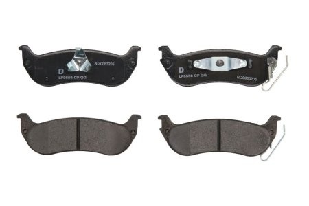 Set plăcuțe frână spate, DELPHI , pentru: CHRYSLER PACIFICA 3.5/3.8/4.0 08.03-09.08