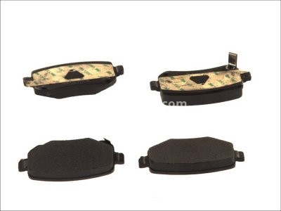Set plăcuțe frână spate, DELPHI (fara optionale), pentru: CHRYSLER GRAND VOYAGER V, TOWN & COUNTRY, VOYAGER V; DODGE GRAND, JOURNEY; FIAT FREEMONT 2.0D-4.0 10.07-