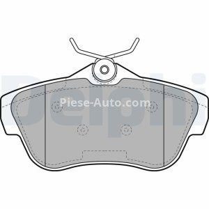 Set plăcuțe frână spate, DELPHI , pentru: CITROEN JUMPY II; FIAT SCUDO; PEUGEOT 405 I, EXPERT, EXPERT TEPEE; TOYOTA PROACE 1.4-2.0D 05.88- 2