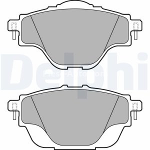 Set plăcuțe frână spate, DELPHI , pentru: DS DS 4 II, DS 7, DS 9; CITROEN C4 GRAND PICASSO II, C4 PICASSO II, C4 SPACETOURER, C5 AIRCROSS, C5 X, GRAND C4 SPACETOURER 1.2-Electric 02.13- 1