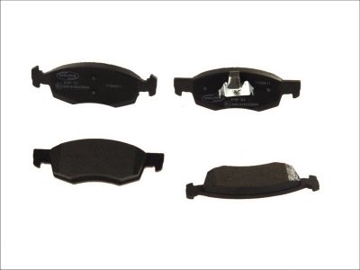 Set plăcuțe frână față, DELPHI , pentru:  DACIA LOGAN, LOGAN EXPRESS, LOGAN MCV; LADA LARGUS; RENAULT LOGAN I 1.2-1.6LPG 09.04-