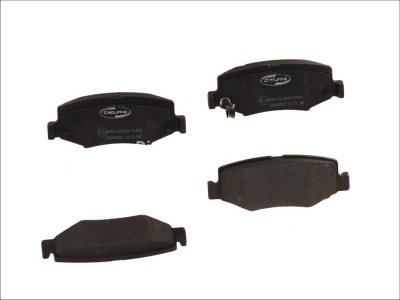 Set plăcuțe frână spate, DELPHI , pentru: DODGE JOURNEY, NITRO; JEEP CHEROKEE, COMPASS, WRANGLER III 2.4-4.0 08.06-