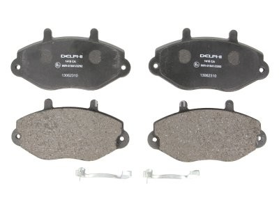 Set plăcuțe frână față, DELPHI , pentru: FORD TRANSIT, TRANSIT TOURNEO 2.0-2.5D 05.91-12.00 1