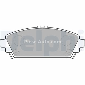 Set plăcuțe frână față, DELPHI , pentru: HONDA ACCORD VI, CIVIC VII 1.6/1.7D 10.98-09.05 2