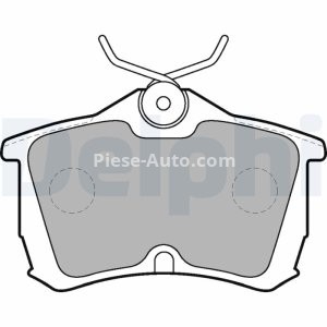 Set plăcuțe frână spate, DELPHI , pentru: HONDA ACCORD VI, ACCORD VII; TOYOTA COROLLA 1.3-2.4 07.92-05.08 3