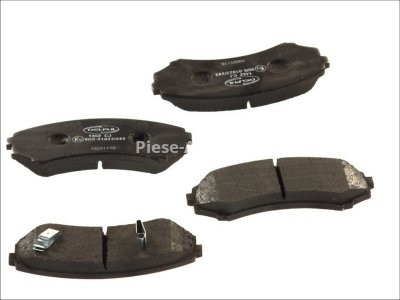 Set plăcuțe frână față, DELPHI , pentru: ISUZU D-MAX I; MITSUBISHI ENDEAVOR, GRANDIS, PAJERO CLASSIC, PAJERO II, PAJERO III, PAJERO IV, PAJERO SPORT I 2.0D-3.8 12.90-