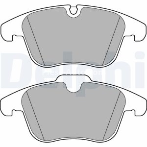 Set plăcuțe frână față, DELPHI , pentru: JAGUAR XE, XF SPORTBRAKE 2.0/2.0D 08.13-