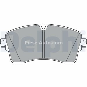 Set plăcuțe frână față, DELPHI (cu un tampon de amortizare), pentru: JAGUAR E-PACE; LAND ROVER DEFENDER, DISCOVERY SPORT, DISCOVERY V, RANGE ROVER EVOQUE, RANGE ROVER IV 1.5H-5.0 06.11-