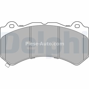 Set plăcuțe frână față, DELPHI , pentru:  JEEP GRAND CHEROKEE, GRAND CHEROKEE IV; NISSAN GT-R; ASTON MARTIN DB11TAGE 2.0-6.4 12.07-