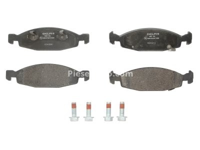 Set plăcuțe frână față, DELPHI , pentru: JEEP CHEROKEE, GRAND CHEROKEE I, GRAND CHEROKEE II 2.7D-4.7 09.91-09.05