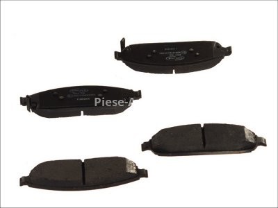 Set plăcuțe frână față, DELPHI , pentru: JEEP COMVWDER, GRAND CHEROKEE III, GRAND CHEROKEE IV 3.0D-6.1 10.04-
