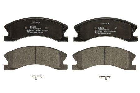 Set plăcuțe frână față, DELPHI , pentru: JEEP GRAND CHEROKEE II 2.7D-4.7 10.98-09.05