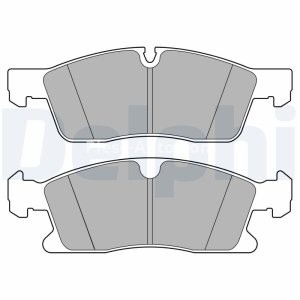 Set plăcuțe frână față, DELPHI , pentru: MERCEDES GLE (W166), M (W166); JEEP GRAND CHEROKEE IV 2.2D-6.4 06.11- 3