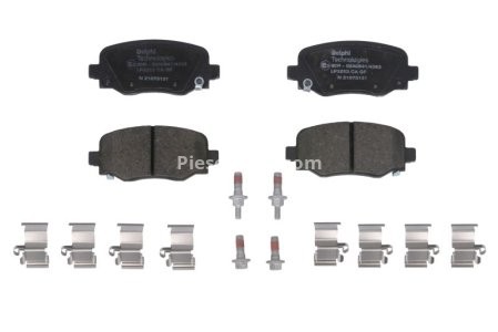 Set plăcuțe frână spate, DELPHI , pentru: JEEP CHEROKEE 2.0-3.2 11.13-