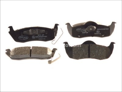 Set plăcuțe frână spate, DELPHI , pentru: JEEP COMVWDER, GRAND CHEROKEE III; NISSAN ARMADA 3.0D-6.1 08.03-12.10