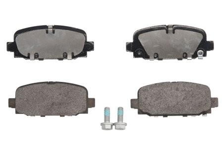 Set plăcuțe frână spate, DELPHI (cu accesorii; cu un tampon de amortizare), pentru: JEEP COMPASS 1.4-2.4 03.17-
