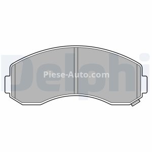 Set plăcuțe frână față, DELPHI , pentru: KIA BONGO, K2500 2.5D 01.10-