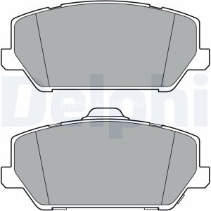 Set plăcuțe frână față, DELPHI , pentru: KIA OPTIMA 2.0/2.0H 09.15-12.19
