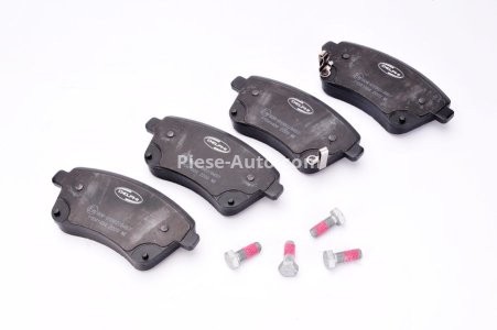 Set plăcuțe frână față, DELPHI (cu accesorii; cu un tampon de amortizare), pentru: KIA VENGA 1.4-1.6D 02.10-