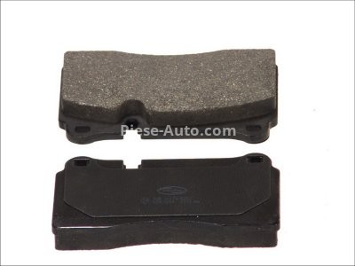 Set plăcuțe frână față, DELPHI , pentru: LAND ROVER RANGE ROVER III, RANGE ROVER SPORT I; ASTON MARTIN DB9 VOLANTE, DB9TAGE, VANTAGE VOLANTE, VANTAGETAGE 2.7D-6.2 01.04-12.19
