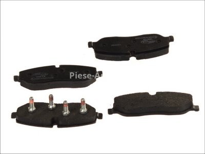 Set plăcuțe frână față, DELPHI , pentru: LAND ROVER DISCOVERY III, DISCOVERY IV, RANGE ROVER III, RANGE ROVER SPORT I 2.7D-4.4 07.04-12.18