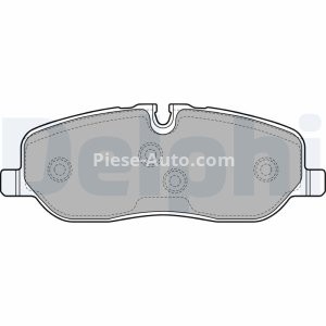 Set plăcuțe frână față, DELPHI , pentru: LAND ROVER DISCOVERY III, DISCOVERY IV, RANGE ROVER III, RANGE ROVER SPORT I 2.7D-4.4 07.04-12.18 3