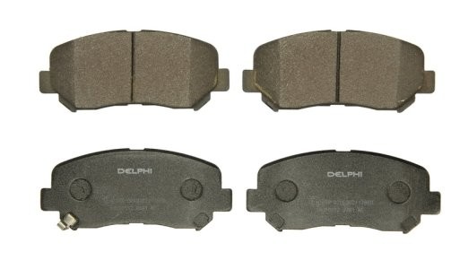 Set plăcuțe frână față, DELPHI (cu accesorii), pentru: MAZDA CX-5 2.0-2.5H 11.11-