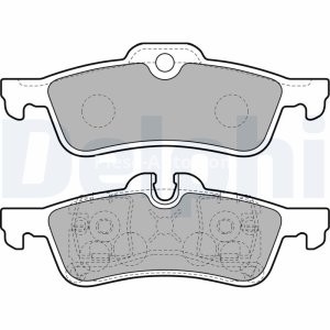 Set plăcuțe frână spate, DELPHI , pentru:  MINI (R50, R53), (R52) 1.4D/1.6/3.8 09.87-07.08