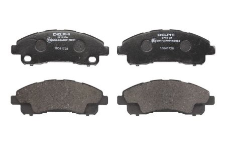 Set plăcuțe frână față, DELPHI , pentru: MITSUBISHI CANTER (FB7, FB8, FE7, FE8) VII, CANTER (FE5, FE6) VI 3.0/3.0D 10.01-