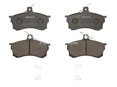 Set plăcuțe frână față, DELPHI , pentru: MITSUBISHI CARISMA 1.6/1.9D 07.95-06.06