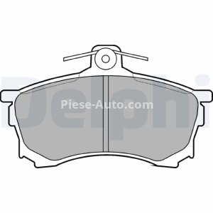 Set plăcuțe frână față, DELPHI , pentru: MITSUBISHI CARISMA 1.6/1.9D 07.95-06.06 3
