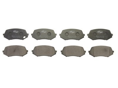 Set plăcuțe frână spate, DELPHI , pentru: MITSUBISHI CANTER (FB7, FB8, FE7, FE8) VII, CANTER (FE5, FE6) VI 3.0D/3.9D/4.9D 08.01-