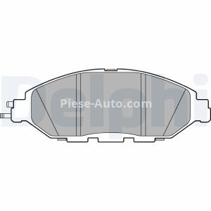 Set plăcuțe frână față, DELPHI , pentru: NISSAN MURANO III, PATHFINDER IV 2.5H/3.5 04.12- 2