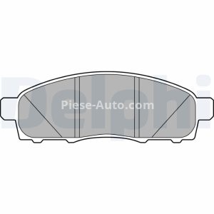 Set plăcuțe frână față, DELPHI , pentru: NISSAN NV200, NV200 / EVALIA 1.5D/1.6/Electric 02.10- 2