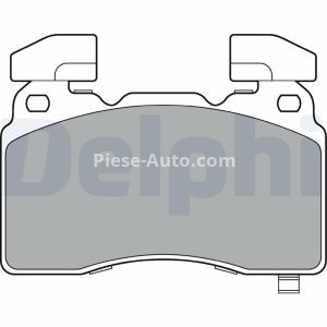 Set plăcuțe frână față, DELPHI (roata de 18 inci), pentru:  OPEL INSIGNIA B, INSIGNIA B COUNTRY, INSIGNIA B GRAND SPORT 1.5-Electric 09.09- 2