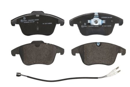 Set plăcuțe frână față, DELPHI , pentru: PEUGEOT 508 I 1.6-2.2D 11.10-12.18