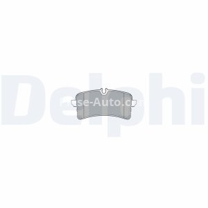 Set plăcuțe frână spate, DELPHI , pentru:  PORSCHE MACAN 2.0-6.8 02.14- 3