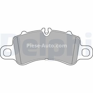 Set plăcuțe frână față, DELPHI , pentru: PORSCHE 718 BOXSTER, 718 BOXSTER SPYDER, 718 CAYVW, 911, 911 TARGA 2.5/3.0/4.0 11.15- 3
