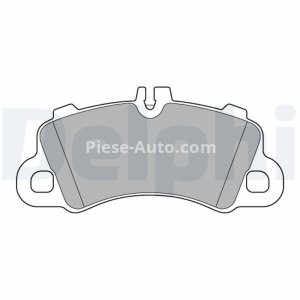 Set plăcuțe frână față, DELPHI , pentru: PORSCHE CAYENNE, MACAN 2.0-4.0 05.15-
