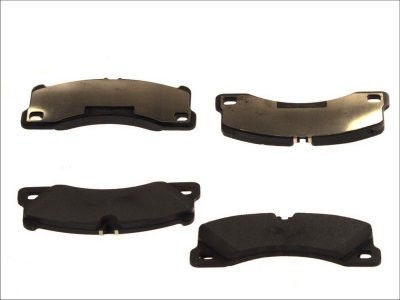 Set plăcuțe frână față, DELPHI (cu un tampon de amortizare), pentru: PORSCHE CAYENNE, MACAN, PANAMERA, PANAMERA SPORT TURISMO; VW TOUAREG 2.0-6.0 10.02-