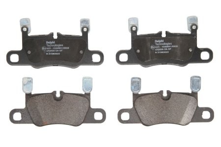 Set plăcuțe frână spate, DELPHI , pentru: PORSCHE 911, 911 TARGA 3.0 01.19-