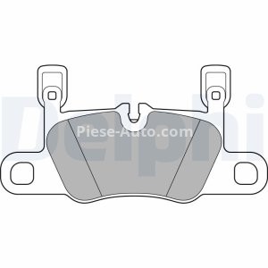 Set plăcuțe frână spate, DELPHI , pentru: PORSCHE 911, 911 TARGA 3.0 01.19-