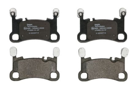 Set plăcuțe frână spate, DELPHI , pentru: PORSCHE CAYENNE 2.9/3.0/4.0 05.17-