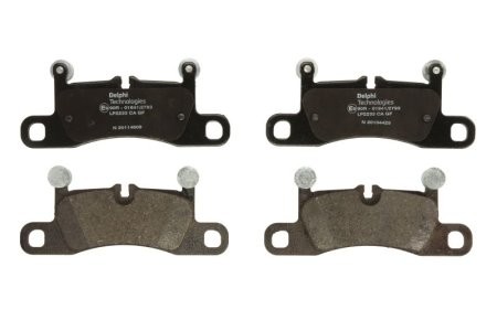 Set plăcuțe frână spate, DELPHI , pentru: PORSCHE CAYENNE; VW TOUAREG 2.9-4.8 01.10-