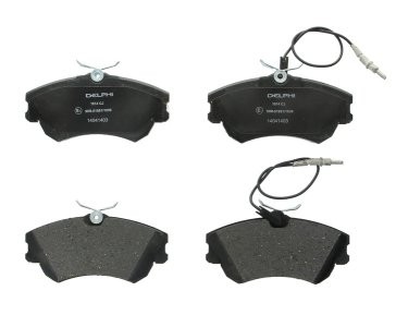 Set plăcuțe frână față, DELPHI , pentru: RENAULT ESPACE III 1.9D-3.0 11.96-10.02