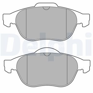 Set plăcuțe frână față, DELPHI , pentru: RENAULT ESPACE IV, LAGUNA II, VEL SATIS 1.9D-3.5 03.01-