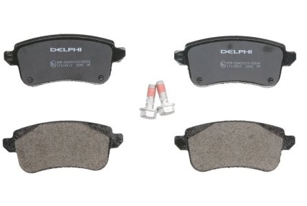 Set plăcuțe frână spate, DELPHI , pentru: RENAULT ESPACE V, GRAND SCENIC IV, MEGANE IV, SCENIC IV, TALISVW 1.0-2.0D 02.15-