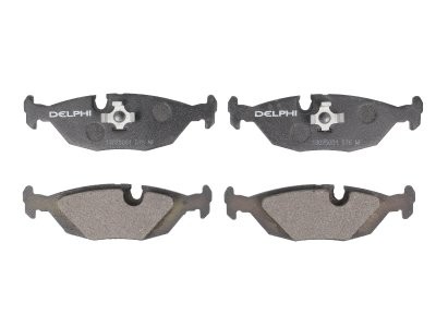Set plăcuțe frână spate, DELPHI , pentru: VOLVO 440, 460, 480; SAAB 900 I, 9000 1.6-3.0 09.78-12.98